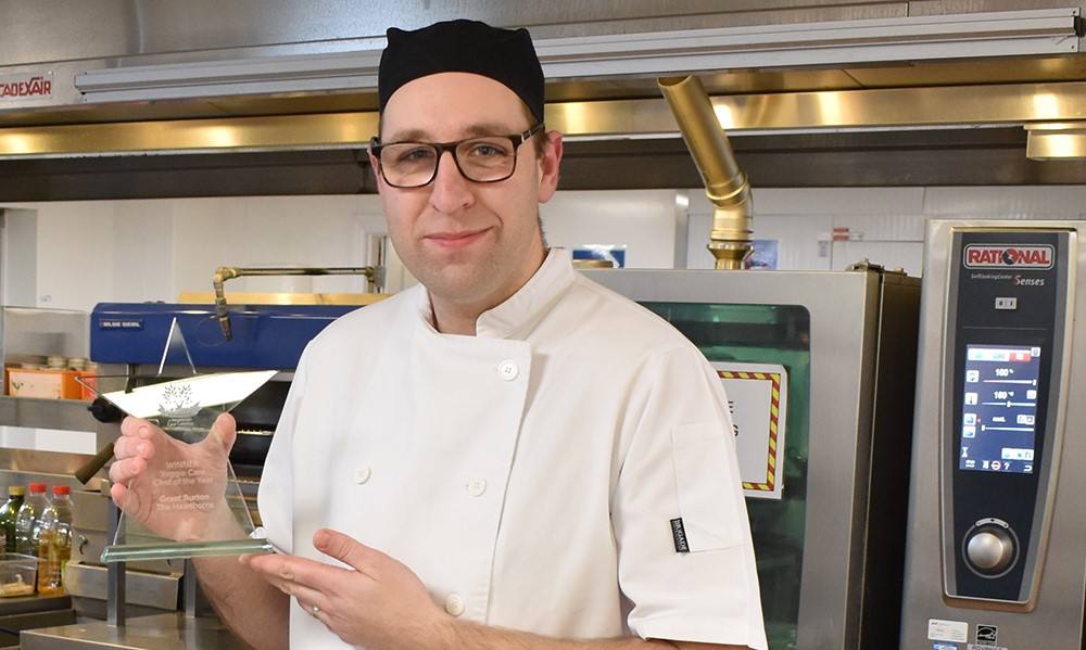 Grant Burton, Veggie Chef of the Year 2021